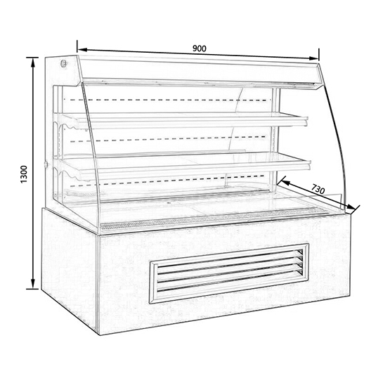 commercial multi deck coolers